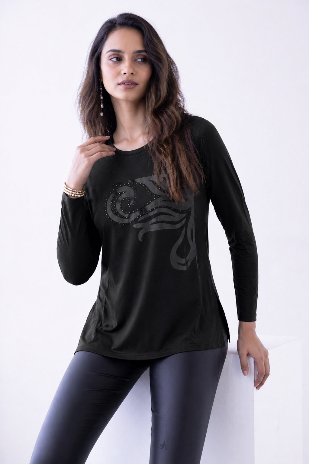 Polera Suede