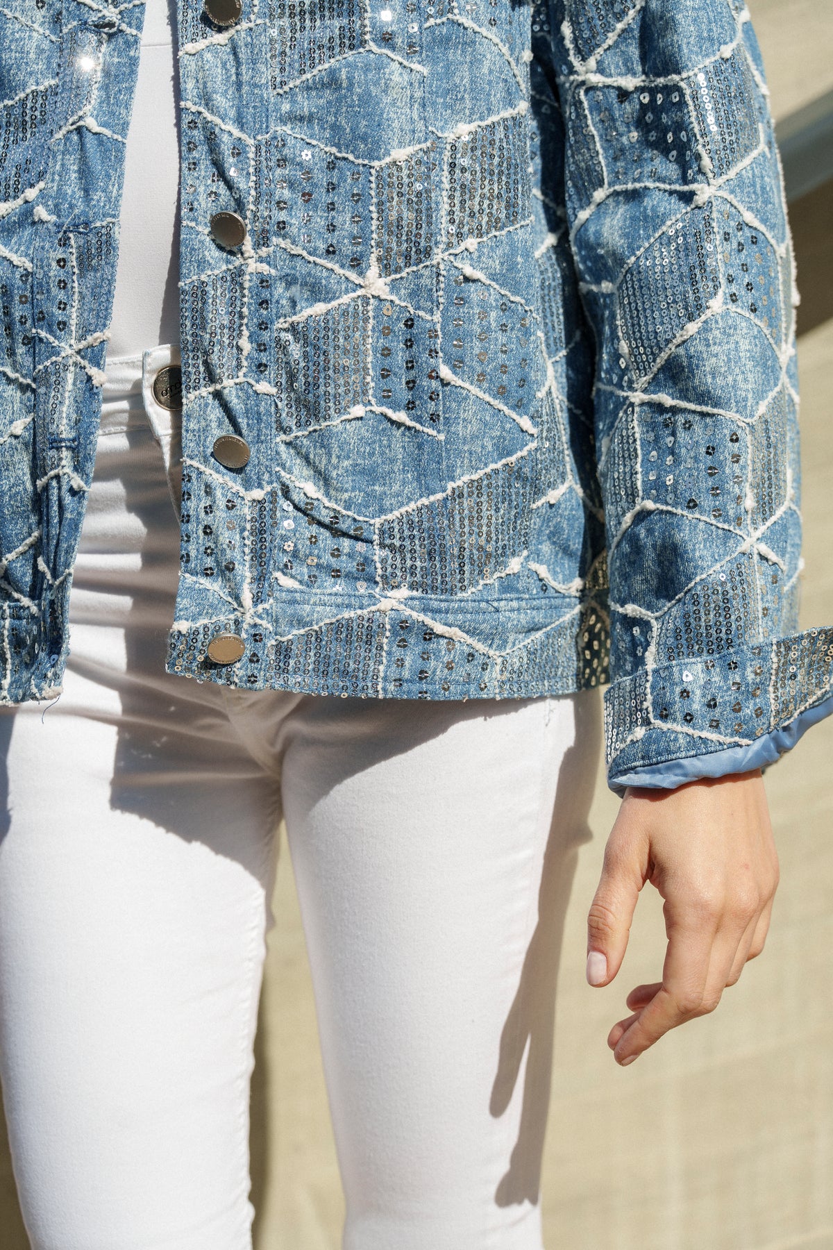Chaqueta Denim Lumi - Talla única / Celeste